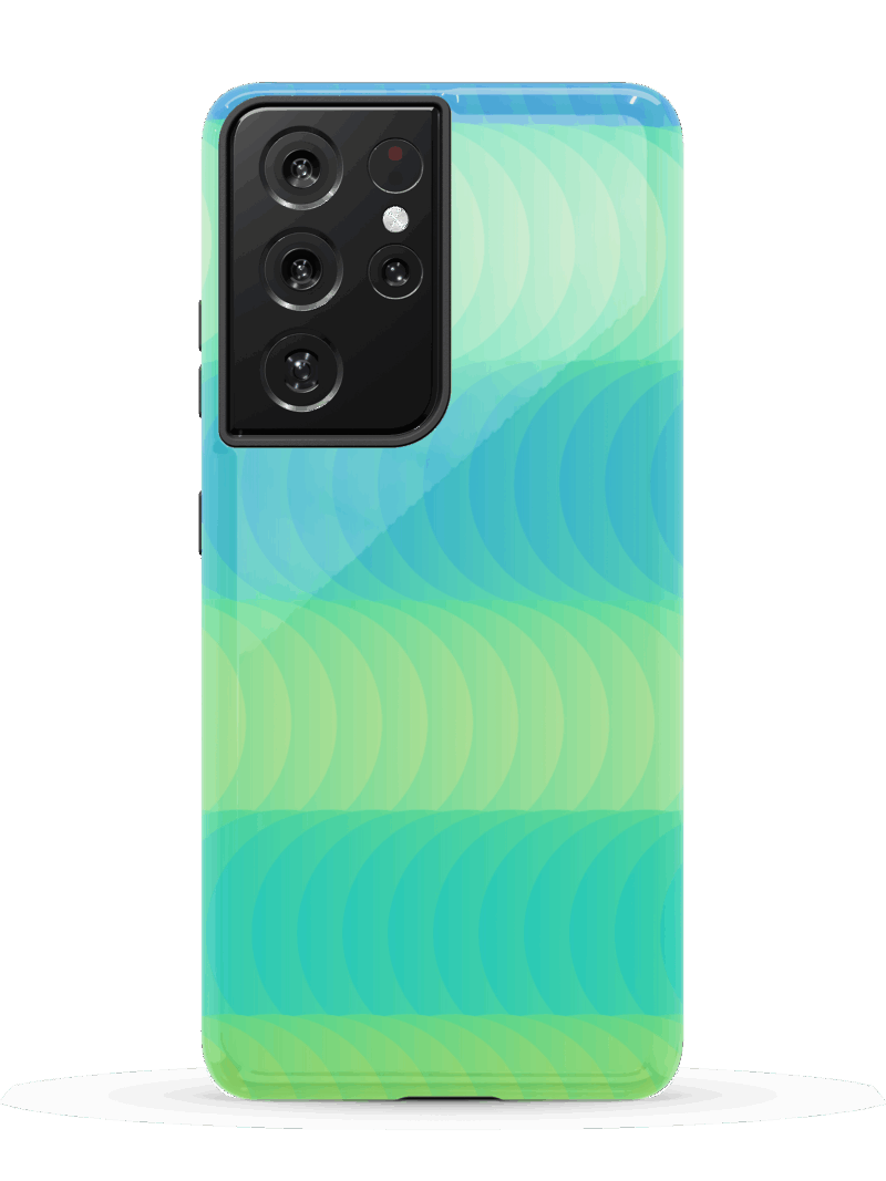 Mint Ripple Case | Galaxy S21