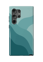 Aqua Waves Case | Galaxy S24