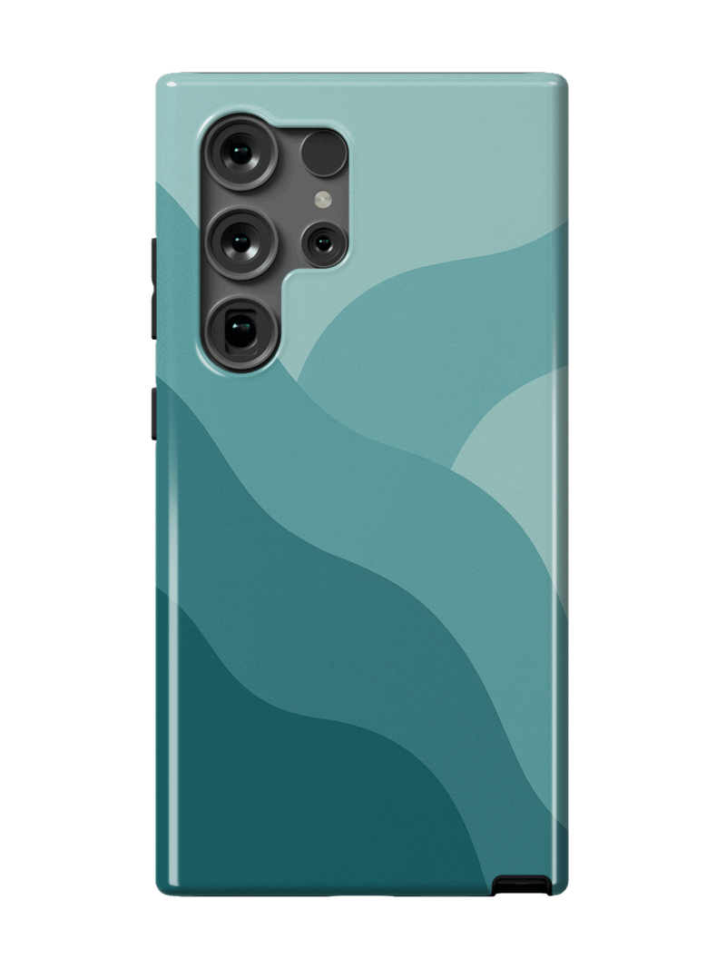Aqua Waves Case | Galaxy S24