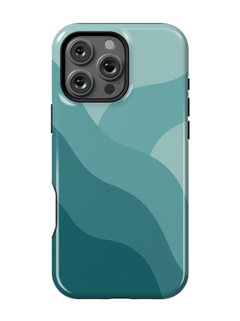 Aqua Waves Case | iPhone 16