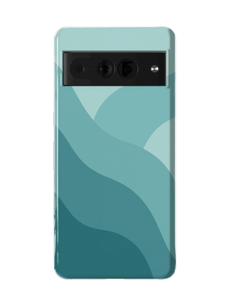 Aqua Waves Case | Pixel 7
