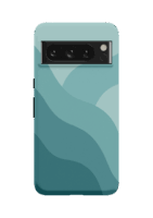 Aqua Waves Case | Pixel 8