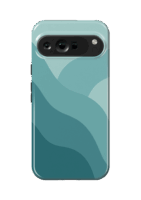 Aqua Waves Case | Pixel 9