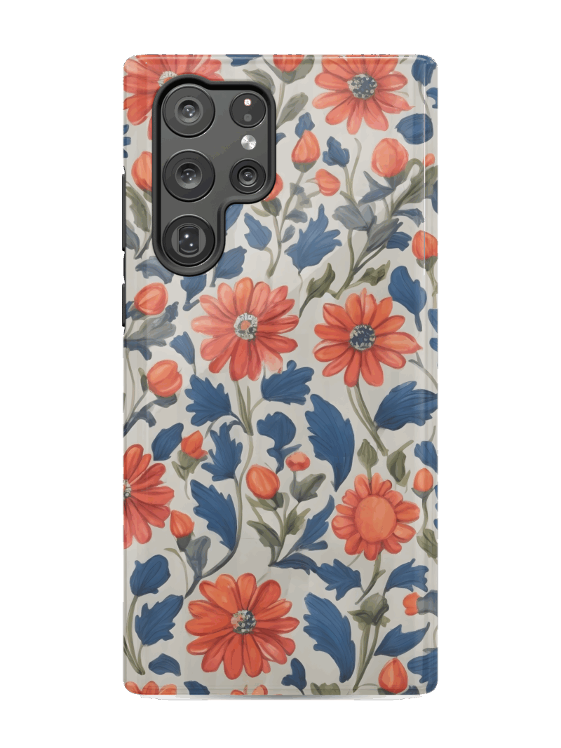 Coral & Cobalt Case | Galaxy S22