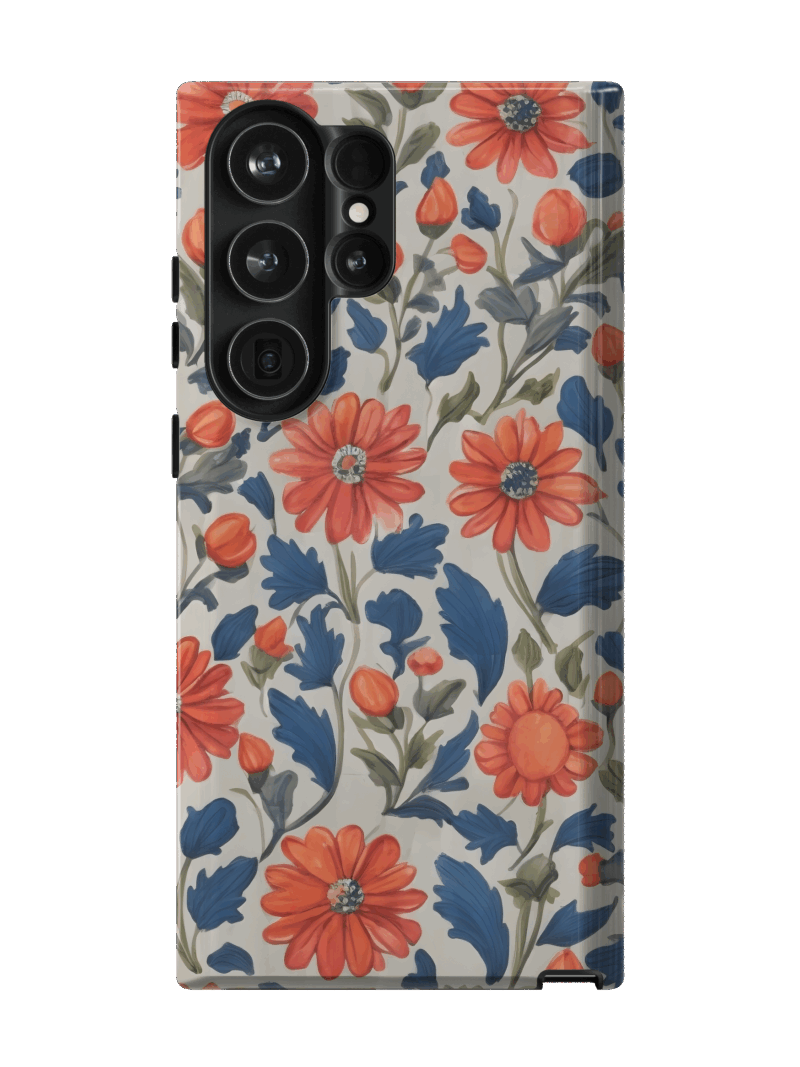 Coral & Cobalt Case | Galaxy S23