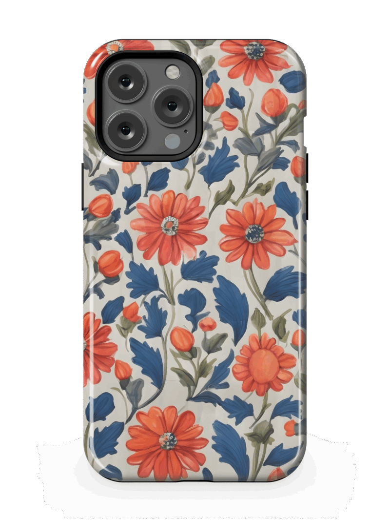 Coral & Cobalt Case | iPhone 13