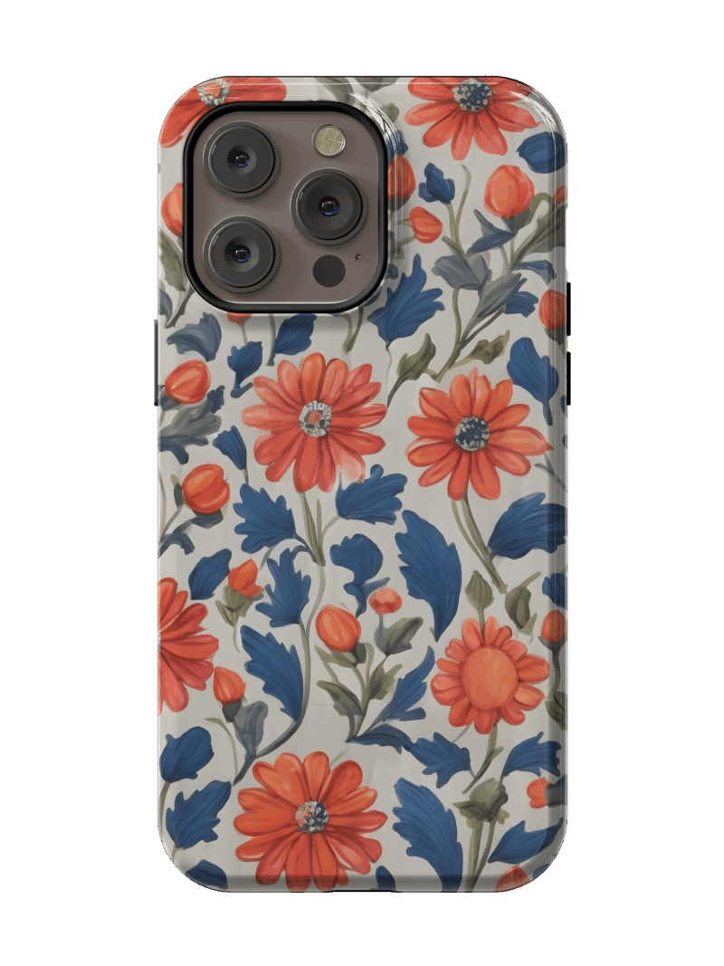 Coral & Cobalt Case | iPhone 14