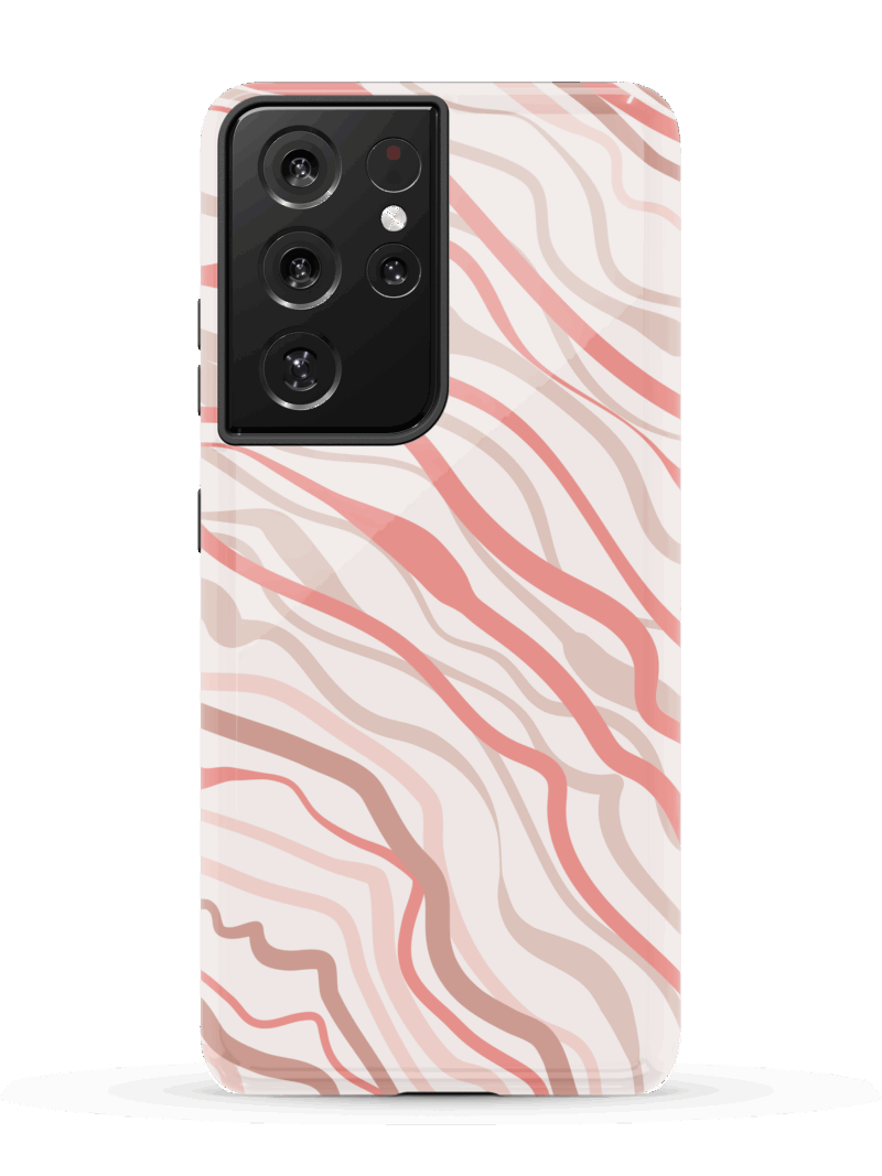 Coral Currents Case | Galaxy S21