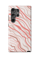 Coral Currents Case | Galaxy S24