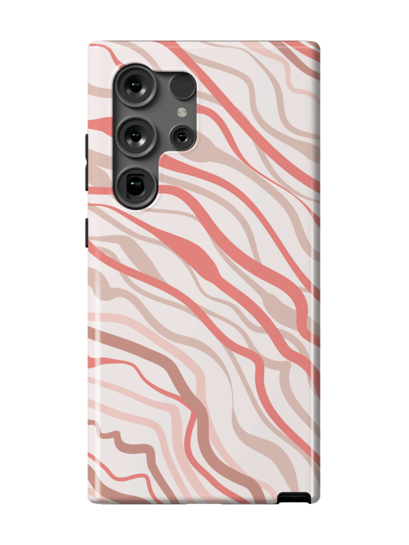 Coral Currents Case | Galaxy S24