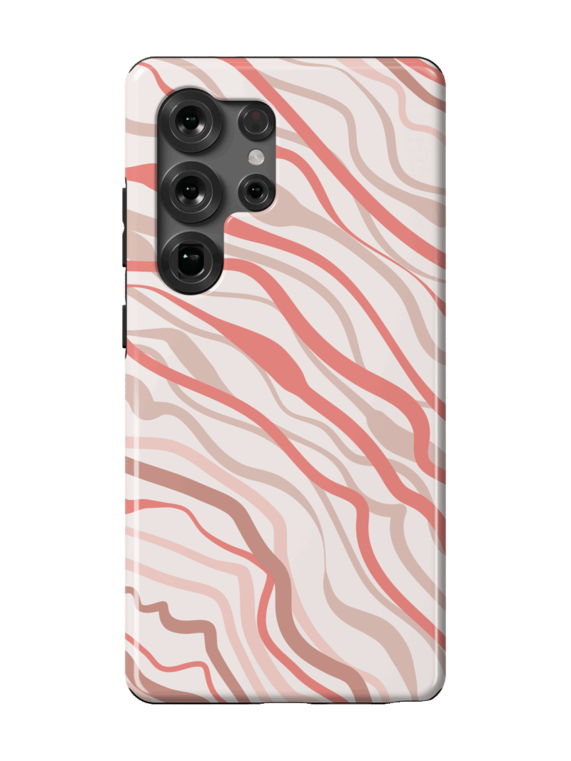 Coral Currents Case | Galaxy S25