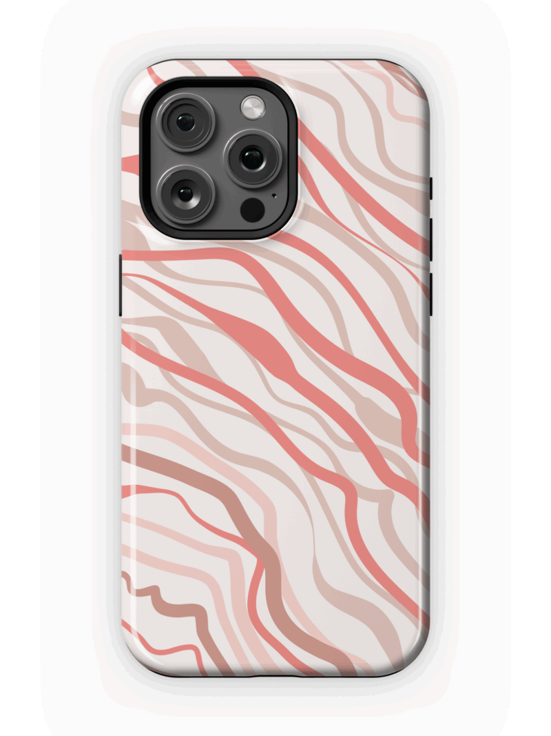 Coral Currents Case | iPhone 15