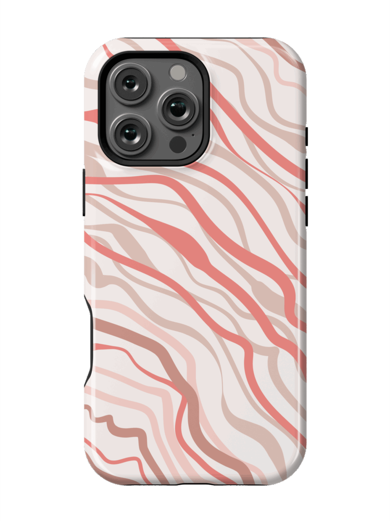 Coral Currents Case | iPhone 16