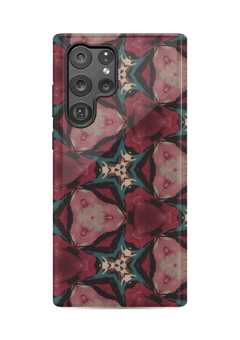 Crimson Kaleido Case | Galaxy S22