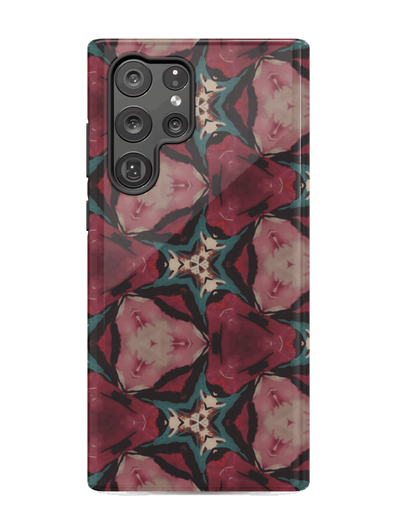 Crimson Kaleido Case | Galaxy S22
