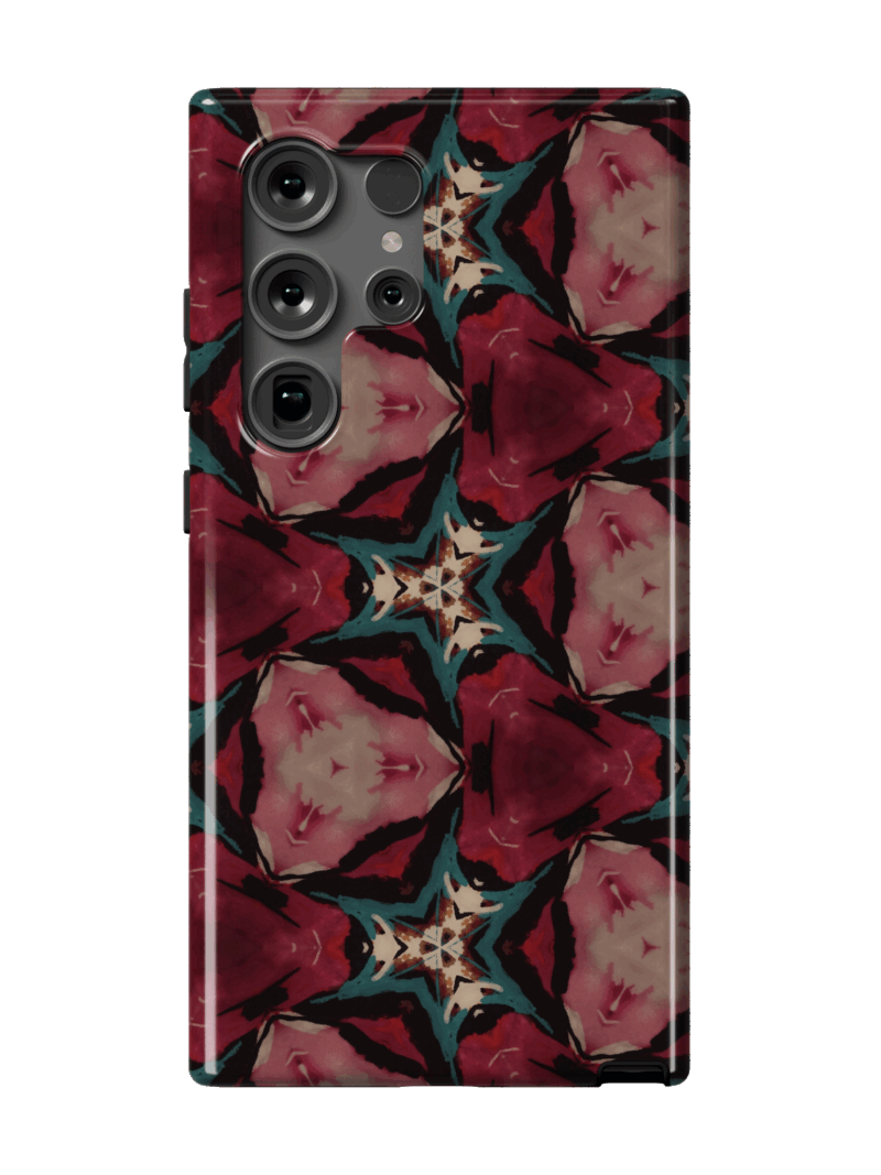 Crimson Kaleido Case | Galaxy S24