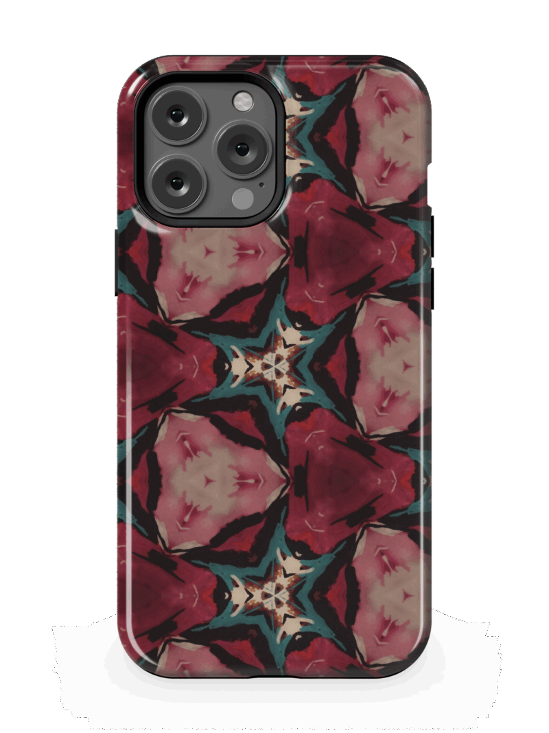 Crimson Kaleido Case | iPhone 13