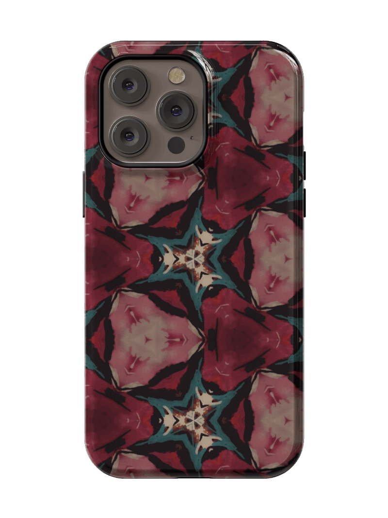 Crimson Kaleido Case | iPhone 14