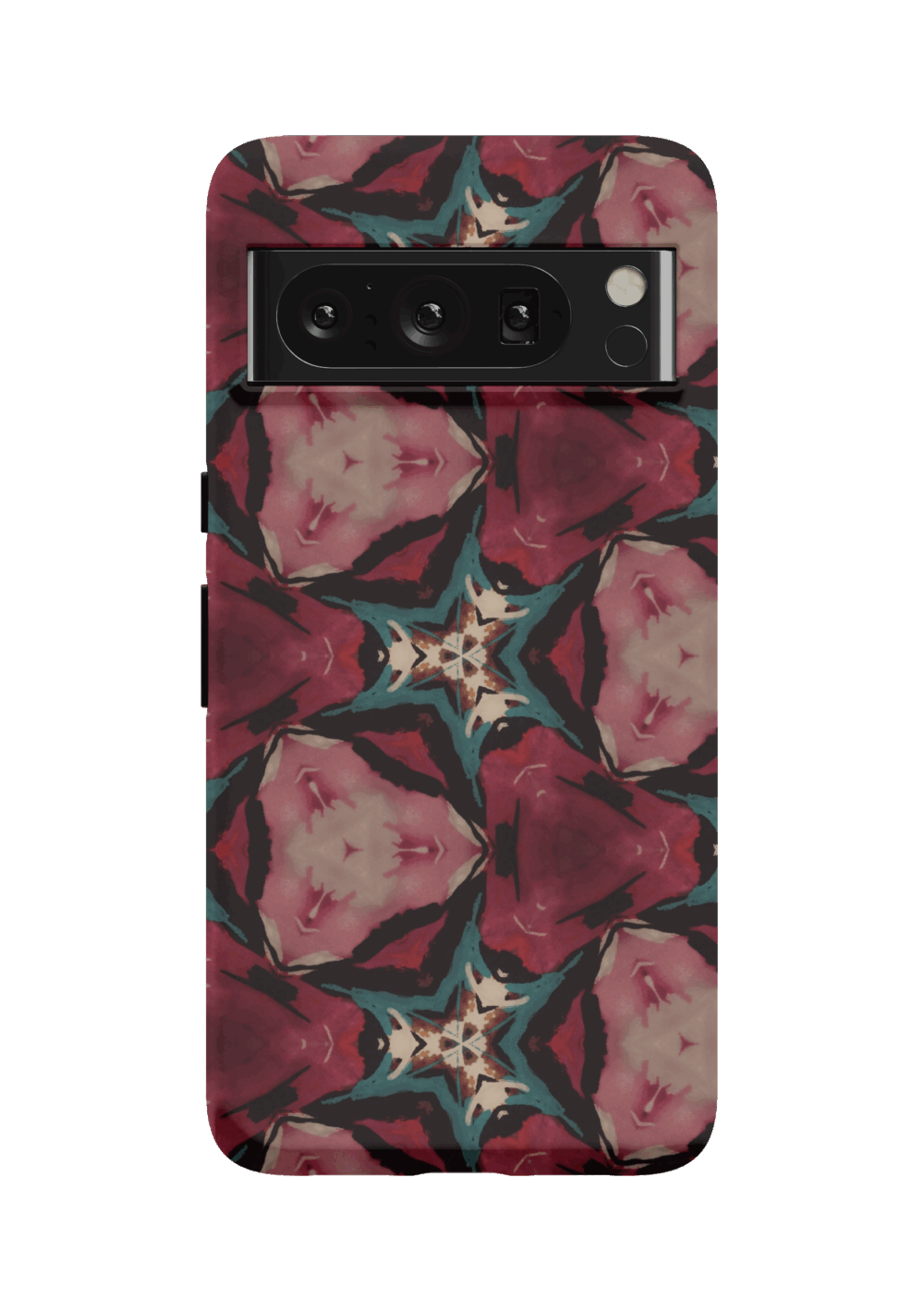 Crimson Kaleido Case | Pixel 8