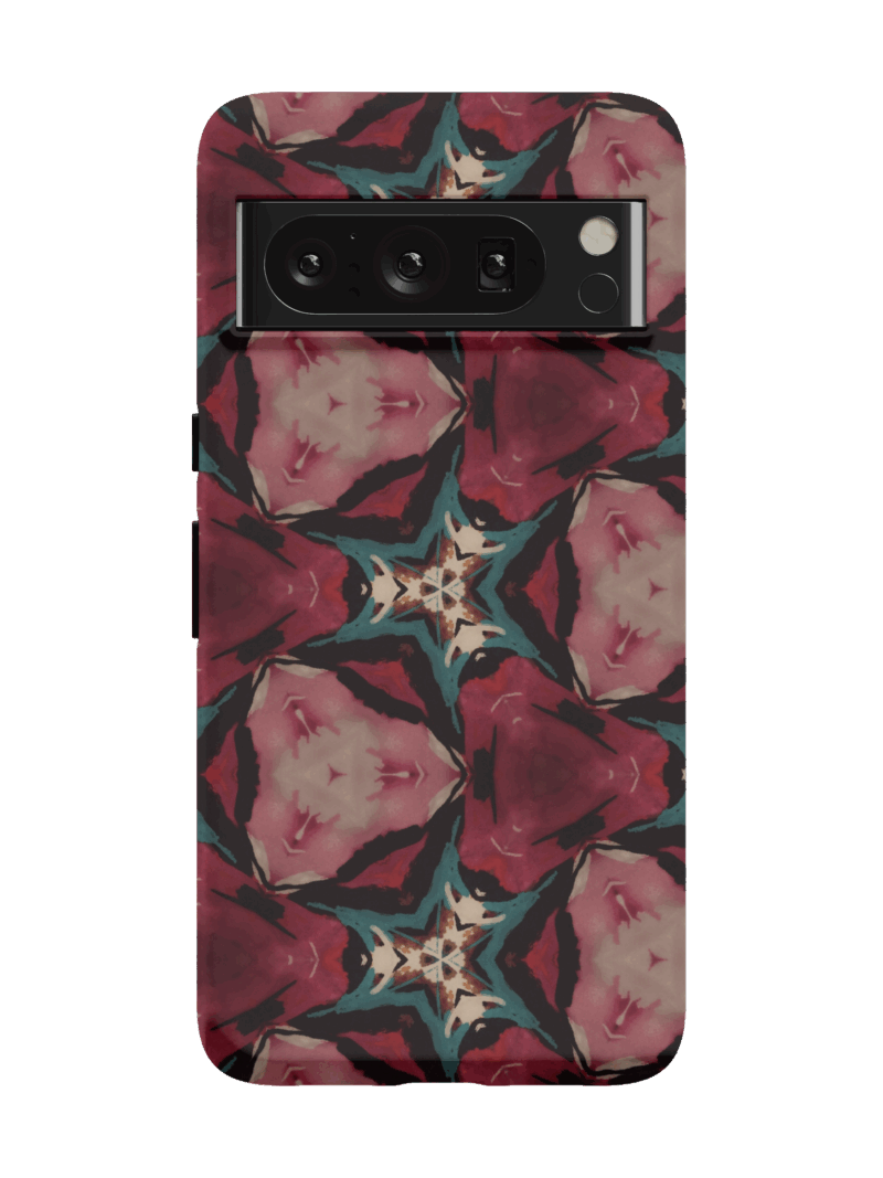 Crimson Kaleido Case | Pixel 8