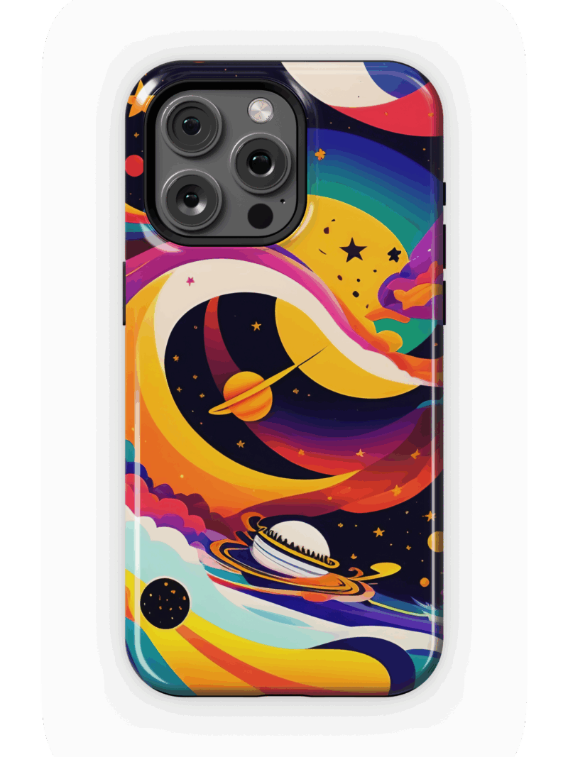 Galactic Rainbow Case | iPhone 15