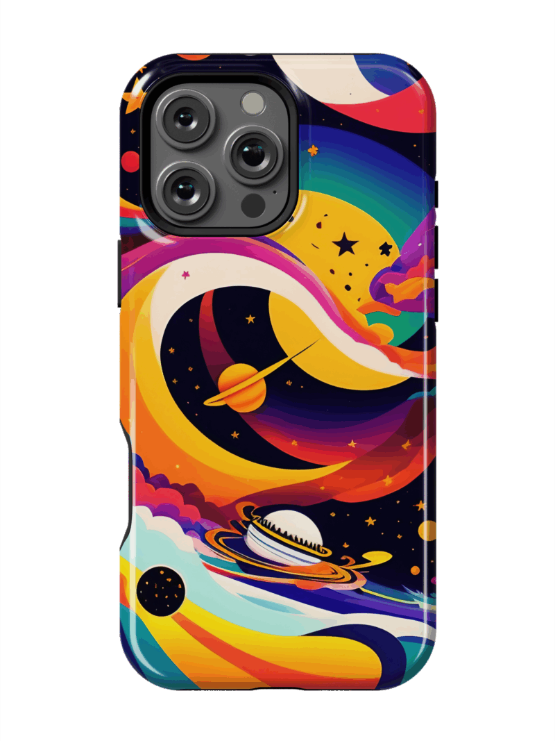 Galactic Rainbow Case | iPhone 16