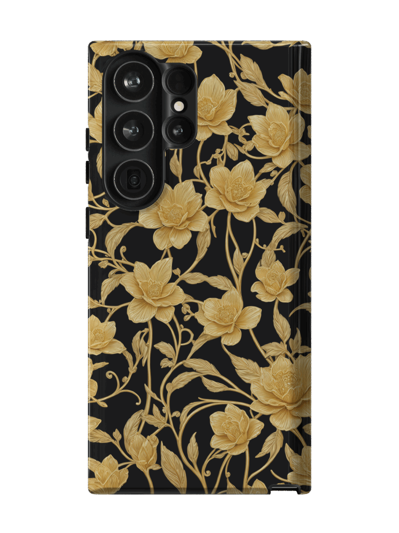 Golden Petals Case | Galaxy S23