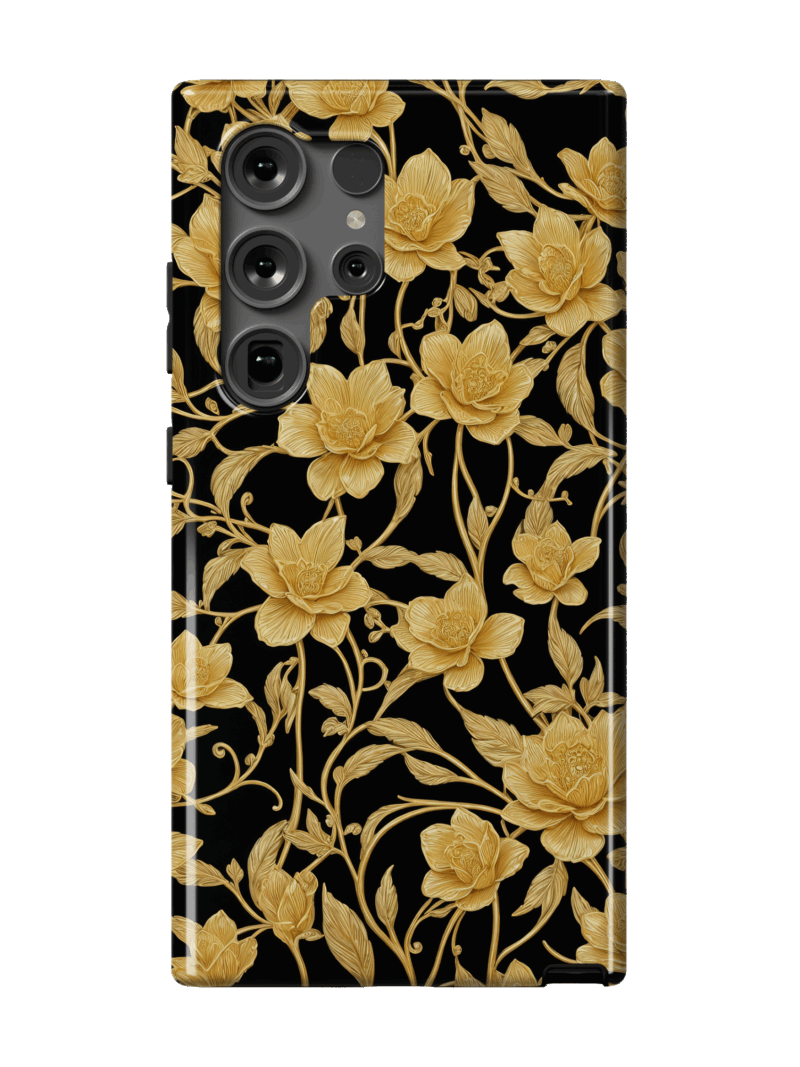 Golden Petals Case | Galaxy S24