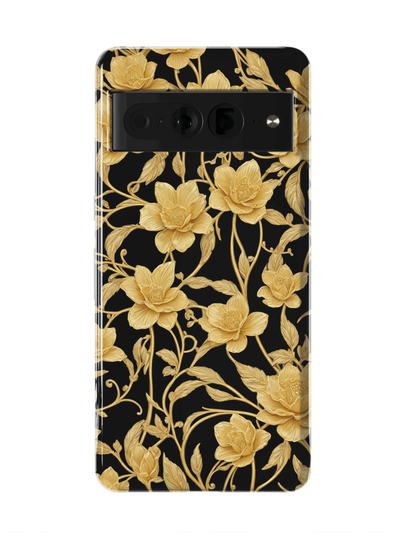 Golden Petals Case | Pixel 7