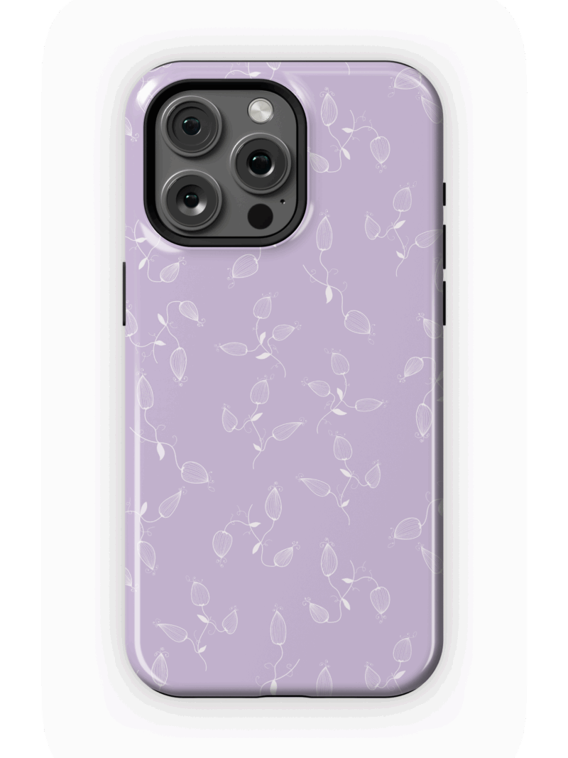 Lilac Pod Dance Case | iPhone 15