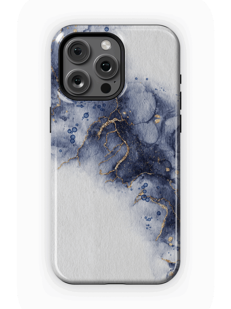Midnight Ink Veins Case | iPhone 15