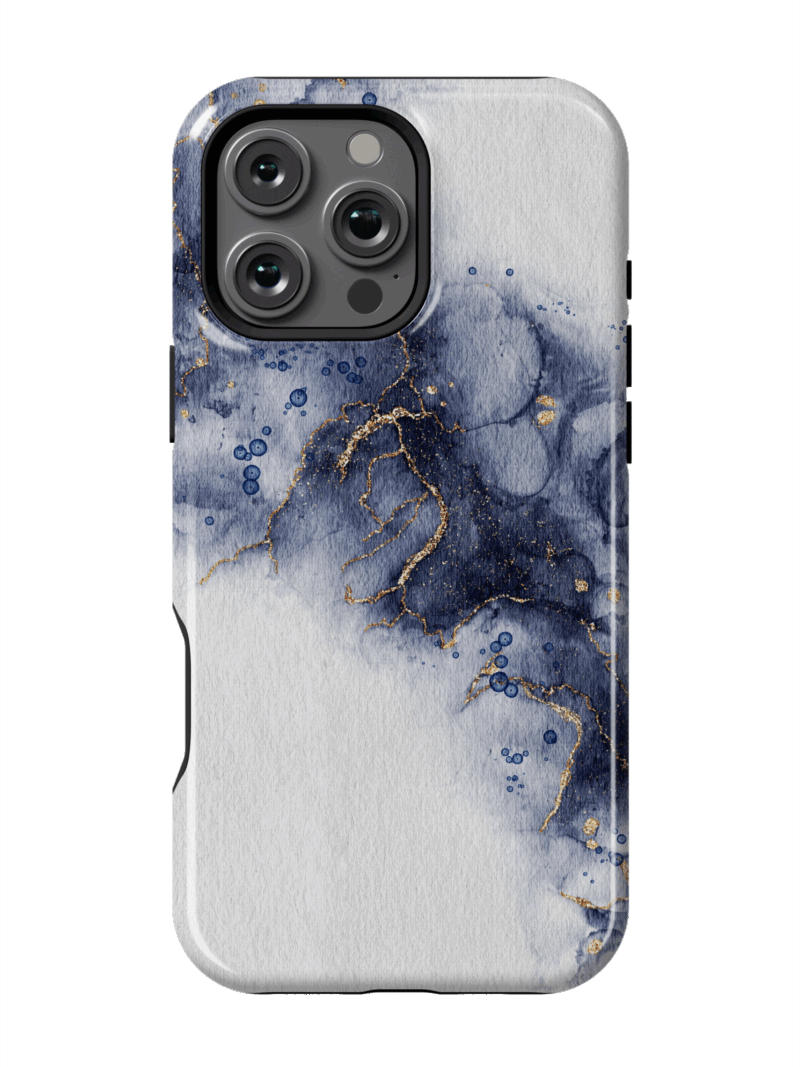Midnight Ink Veins Case | iPhone 16