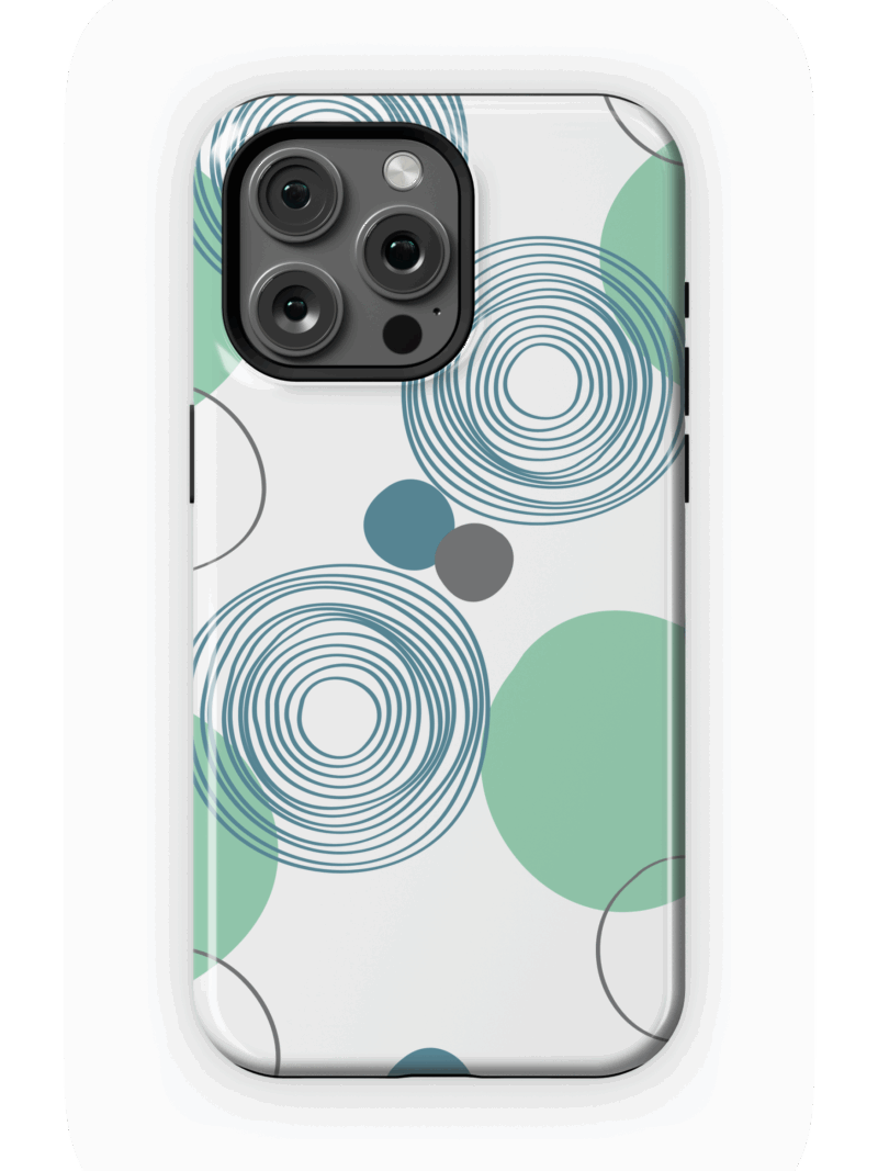 Mint Orbit Case | iPhone 15