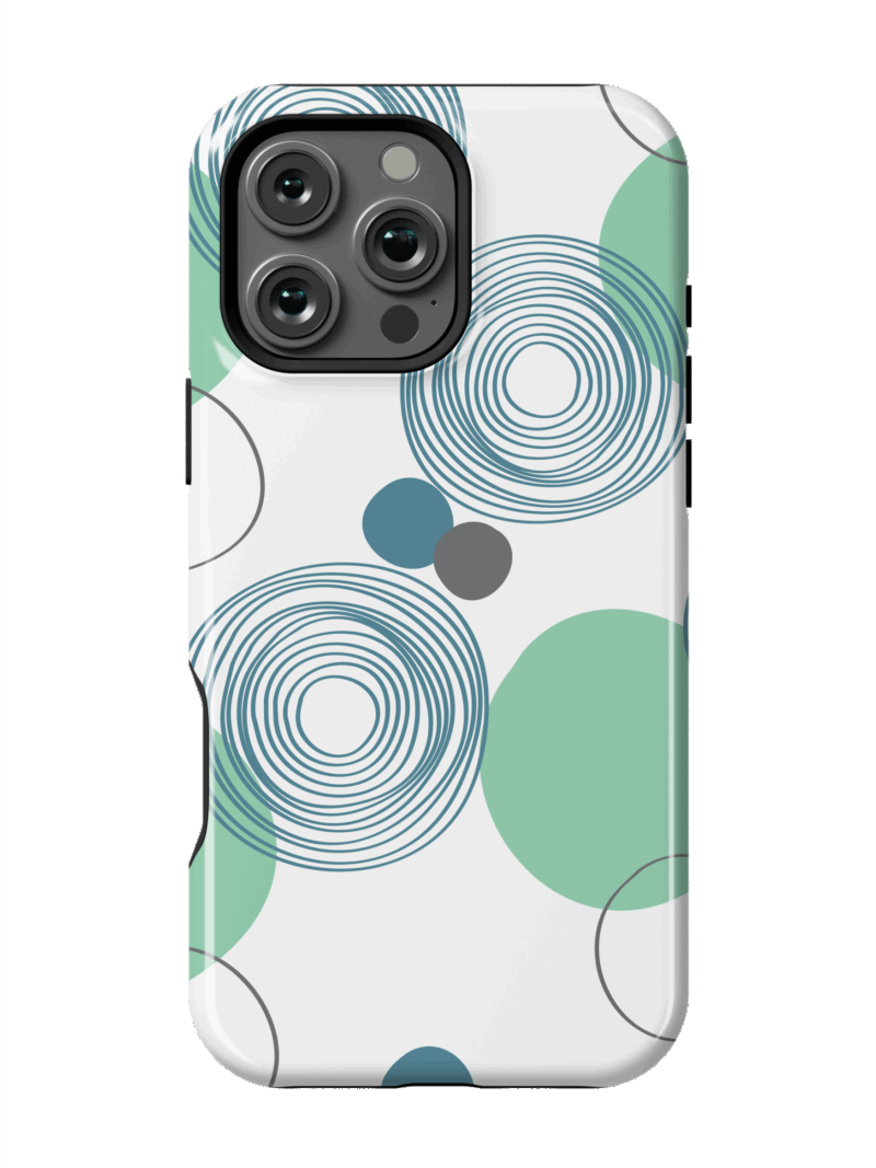 Mint Orbit Case | iPhone 16