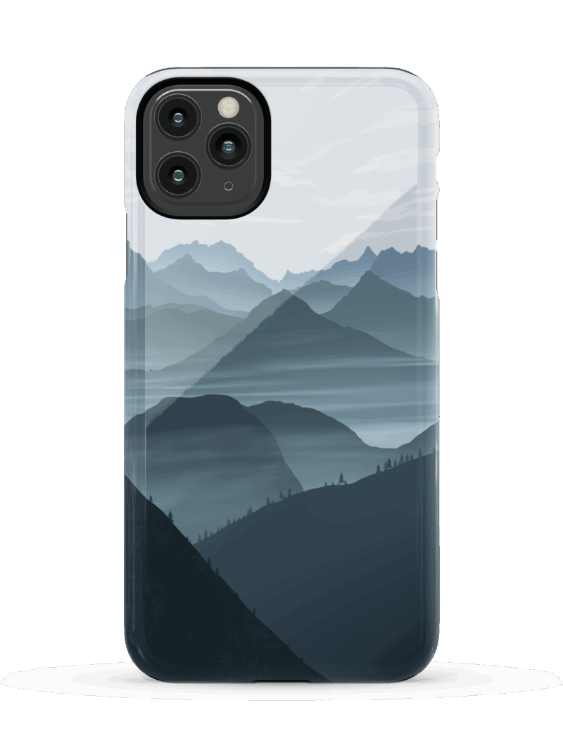 Misty Peaks Case | iPhone 11