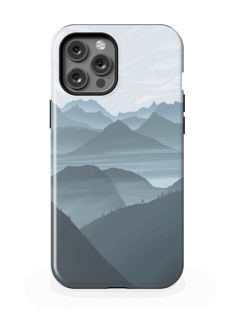 Misty Peaks Case | iPhone 12