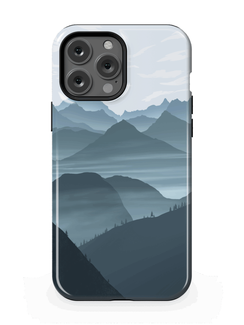 Misty Peaks Case | iPhone 13