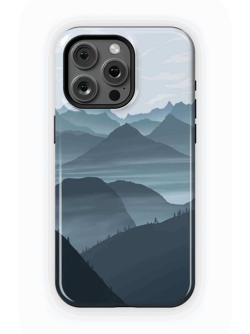Misty Peaks Case | iPhone 15