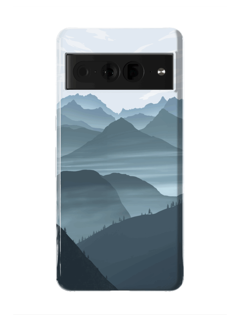 Misty Peaks Case | Pixel 7