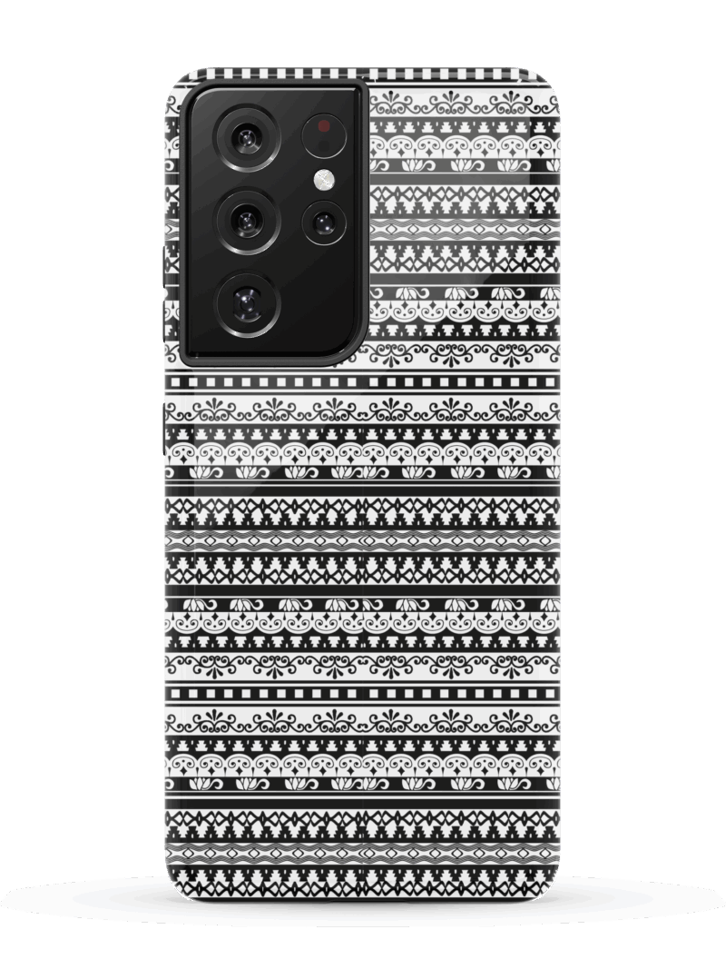 Monochrome Strata Case | Galaxy S21
