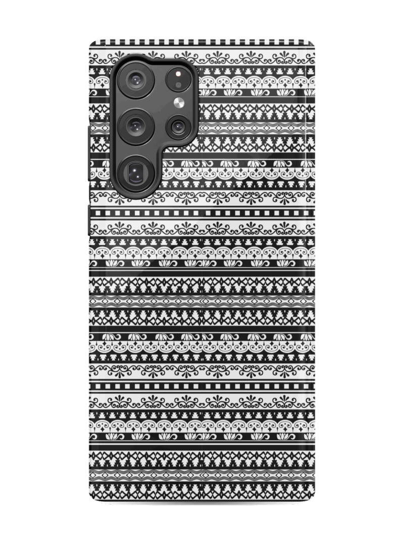 Monochrome Strata Case | Galaxy S22
