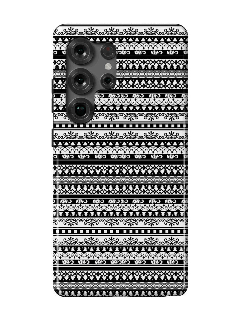 Monochrome Strata Case | Galaxy S25