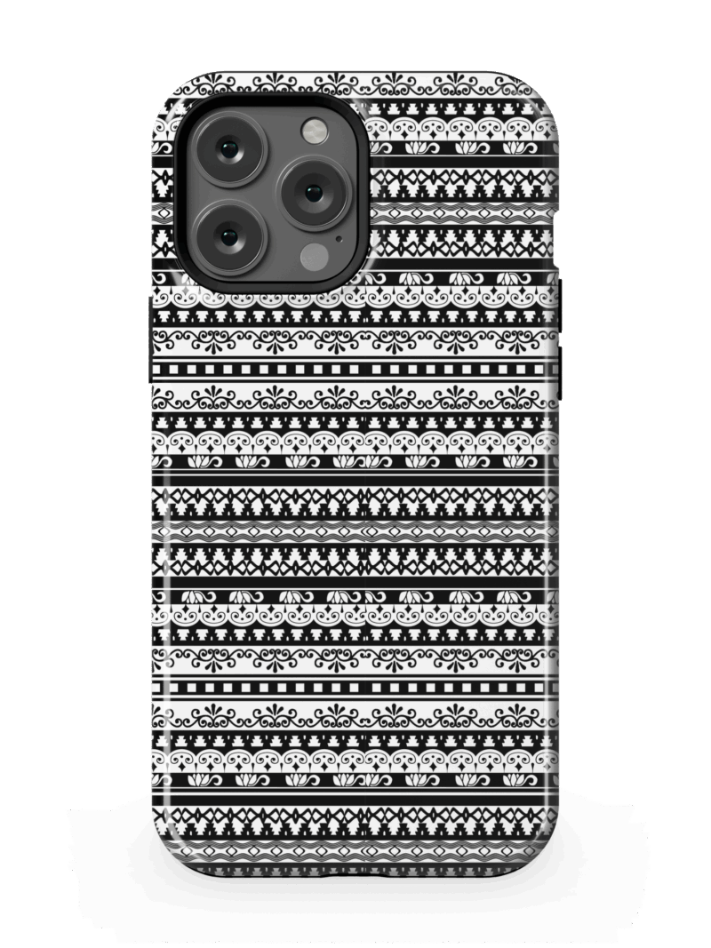 Monochrome Strata Case | iPhone 13
