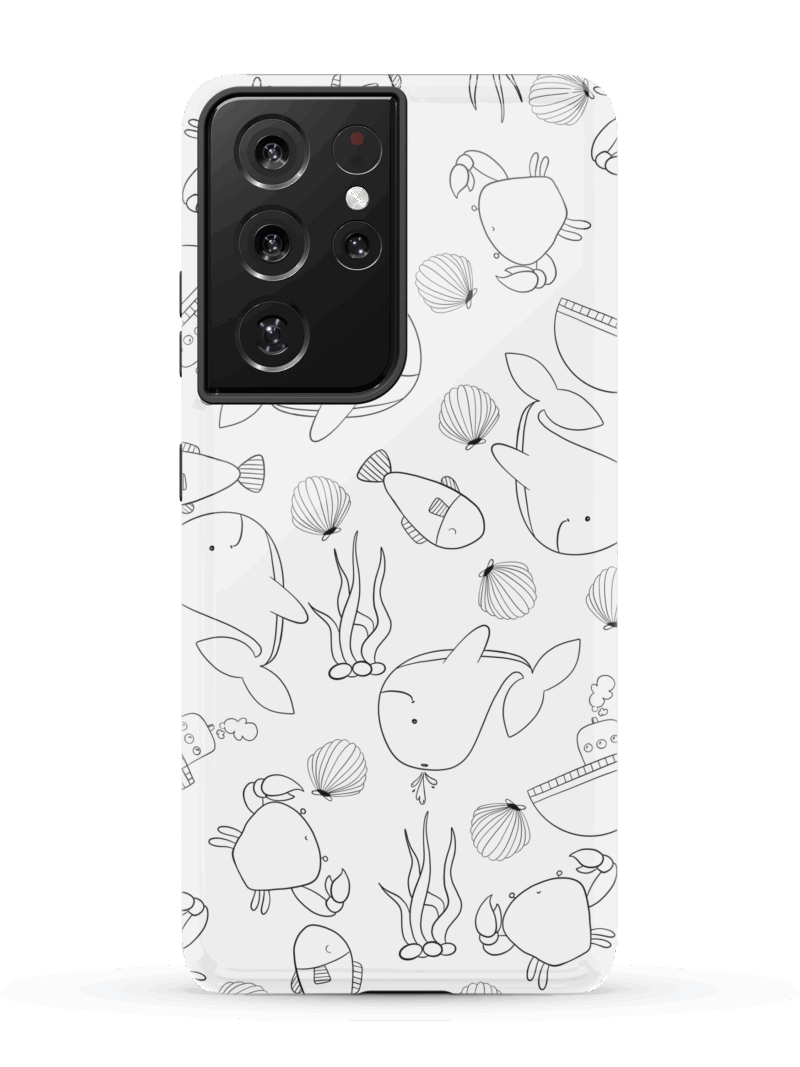Nautical Doodles Case | Galaxy S21