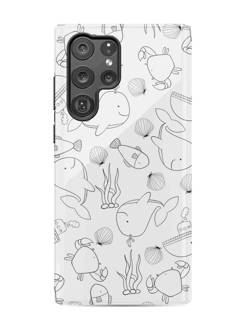 Nautical Doodles Case | Galaxy S22