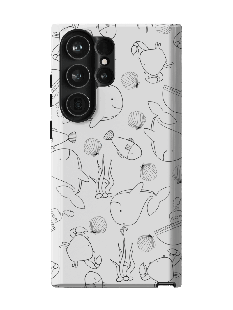 Nautical Doodles Case | Galaxy S23