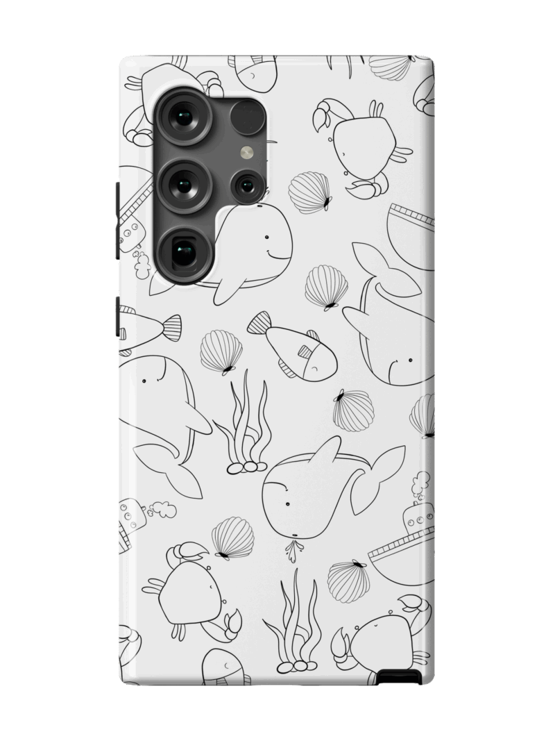 Nautical Doodles Case | Galaxy S24