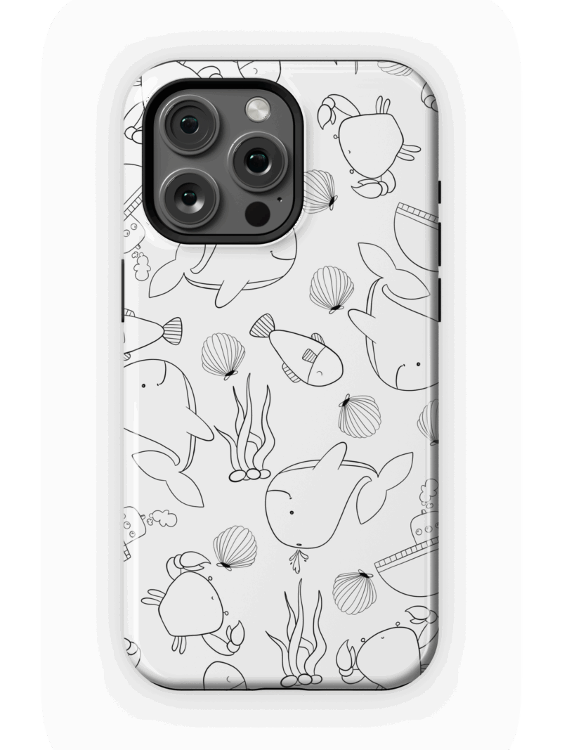 Nautical Doodles Case | iPhone 15