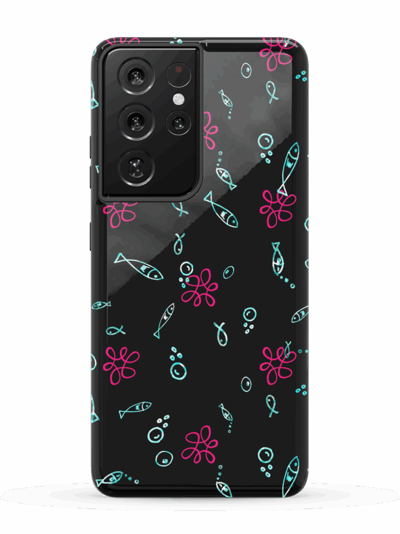Neon Reef Case | Galaxy S21