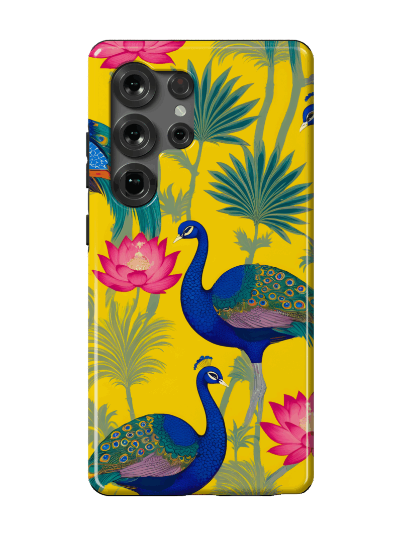 Peacock Paradise Case | Galaxy S25